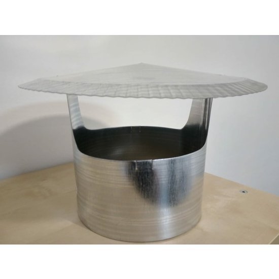 Komínová stříška pr. 145 mm pozinkovaná