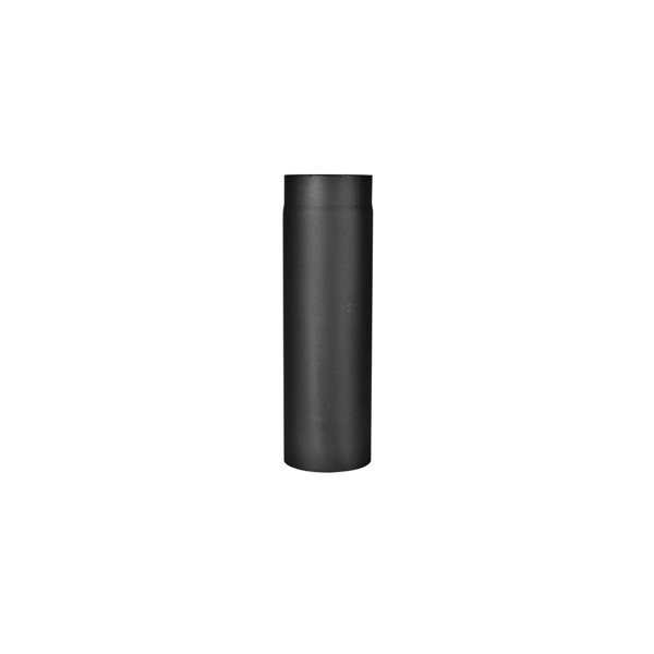 Roura kouřová 180mm/500mm, t.1,5mm, silnostěnná černá