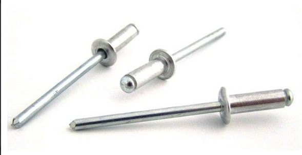 Nýt trhací 3,0 × 10 mm, ST/ST (ocel/ocel), plochá hlava    