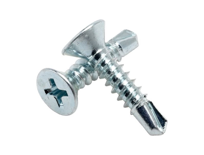 Šroub samořezný TEX se zapuštěnou hlavou 3,5×38 mm, DIN 7504 P, pozinkovaný (ZB)            