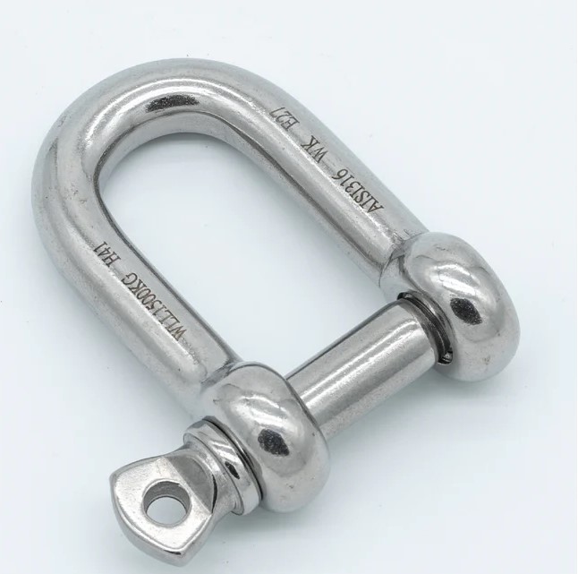 Rovný třmen typ D 6mm (zámek řetězu) | Metal-ok.cz
