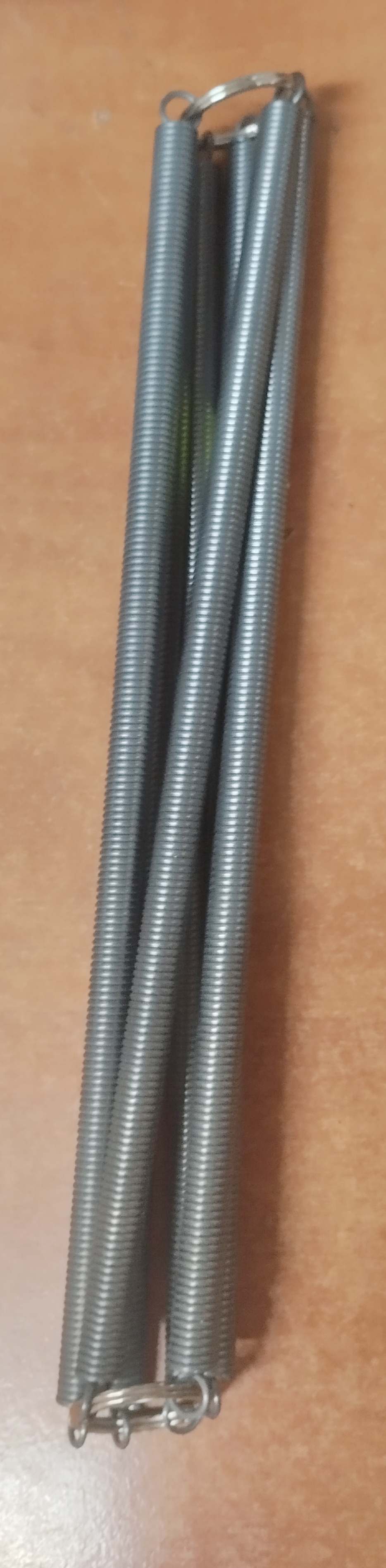 Sada nerezových pružin do kominických strojků 235 mm (6 ks)