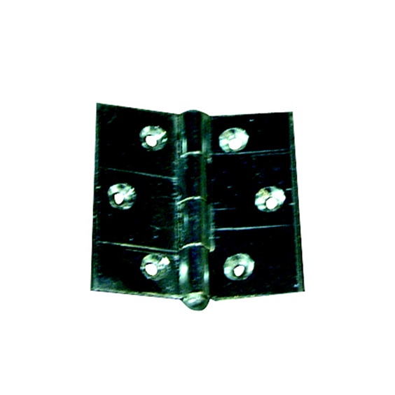 Závěs dvojitý 60 × 60 mm – zinek stříbrný