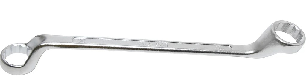 Klíč oboustranný očkový vyhnutý 30 × 32 mm