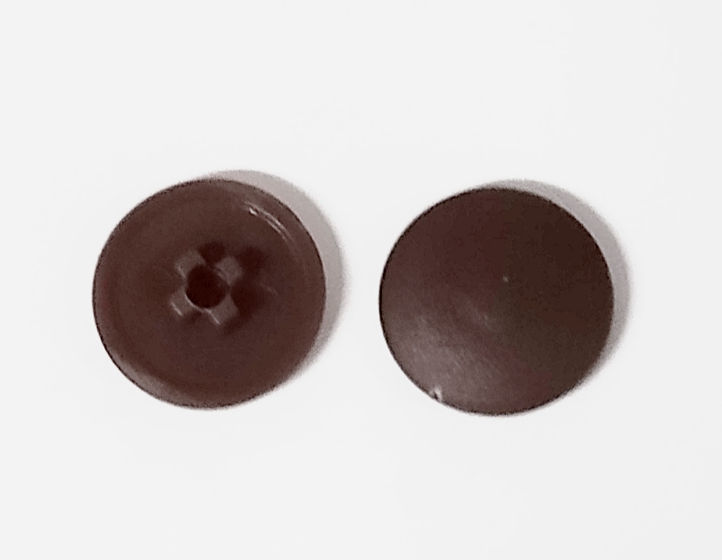 Krytka vrutů PZ3 (pro průměr 6 mm) – hnědá