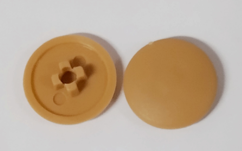 Krytka vrutů PZ3 (pro průměr 6 mm) – dub  