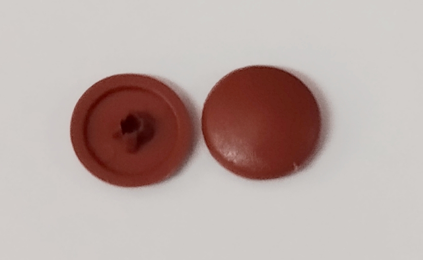 Krytka univerzálních vrutů PZ2 mahagon 3,5-5 mm    