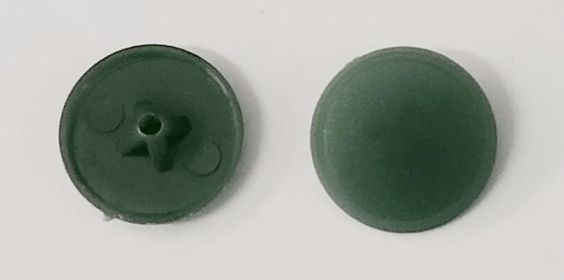 Krytka univerzálních vrutů PZ2 zelená 3,5-5 mm    