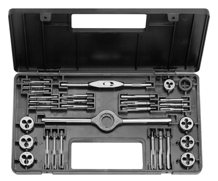 Sada závitníků a oček M2,5-M7 MO-II NO v kazetě – Bučovice Tools (310070)